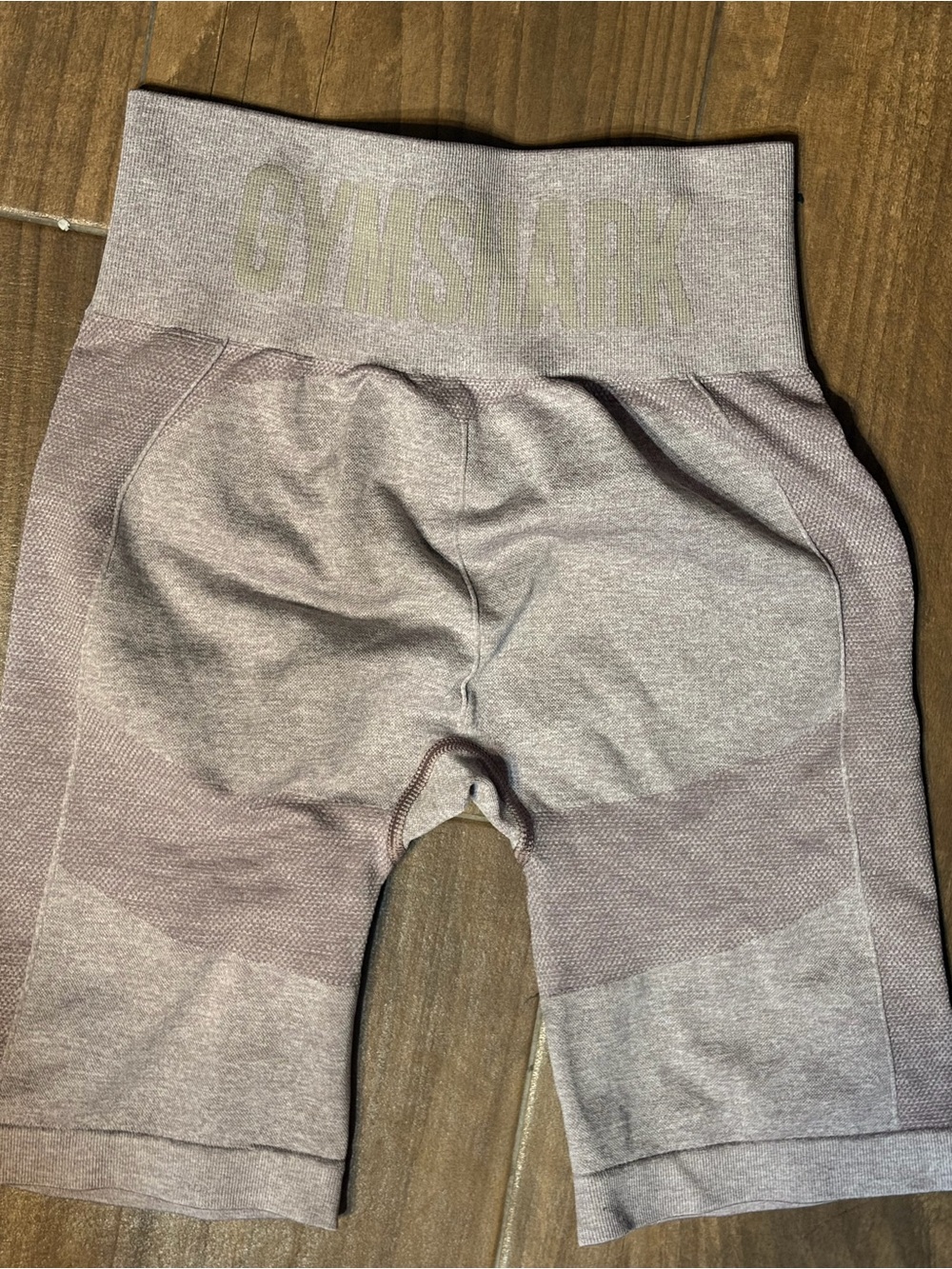 Gymshark Seamless High-Waist Biker Shorts in Mauve